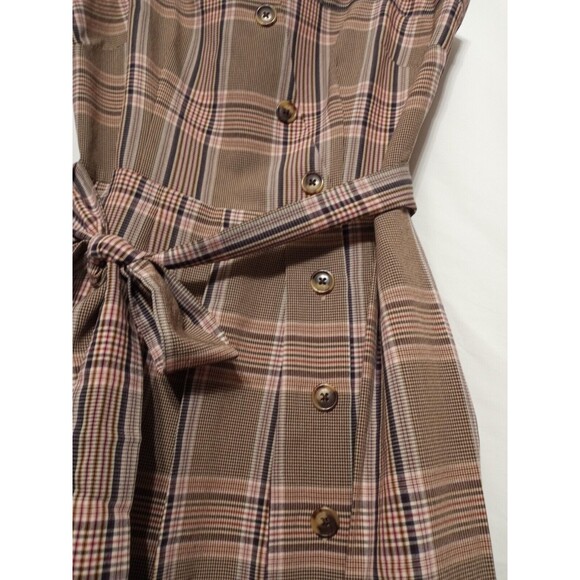 $198 Anthropologie Gal Meets Glam Madison Tie-Front Mini Dress size 10. new - Picture 2 of 11